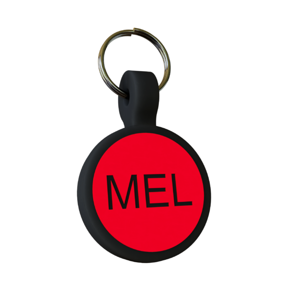 Tag Círculo Mini Vermelho
