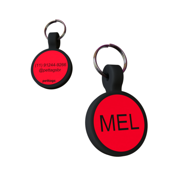 Tag Círculo Mini Vermelho - Image 3