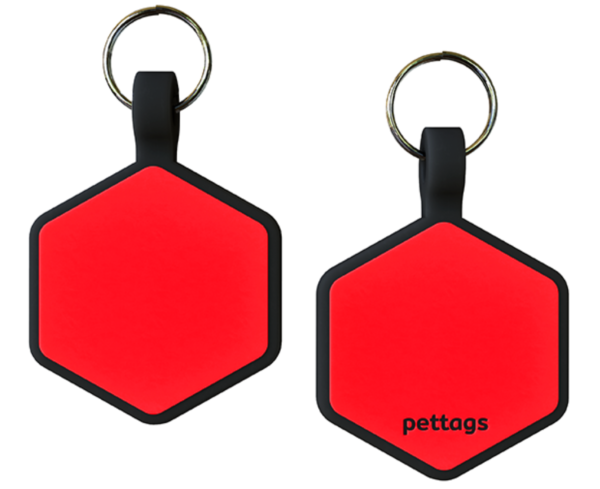 Tag Hexágono Vermelho - Image 2