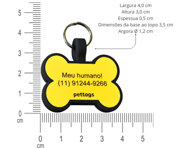 Tag Osso Amarelo - Image 5