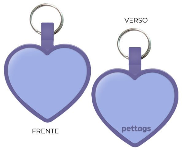 Tag Coração Lavanda - Image 2